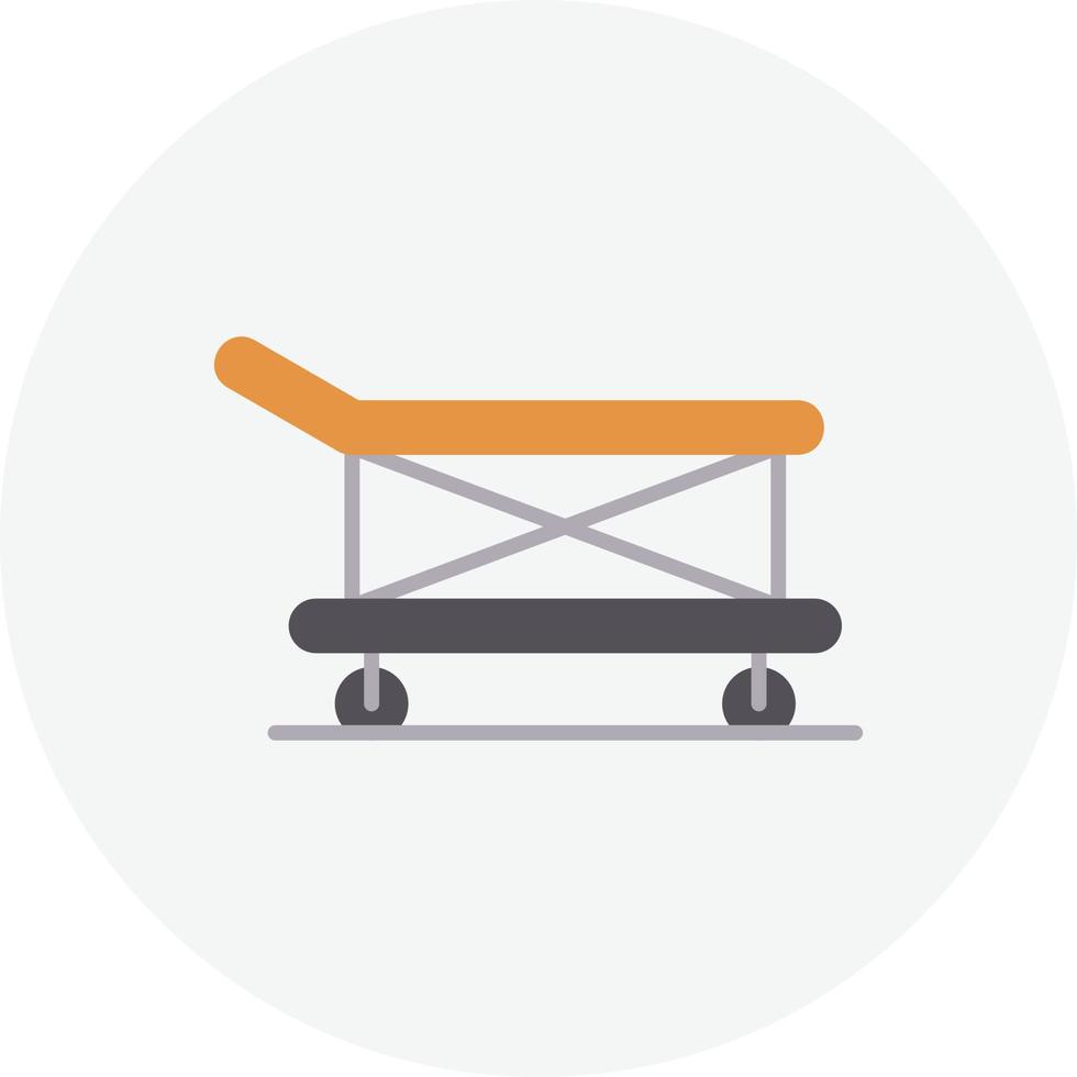 Stretcher Flat Circle vector