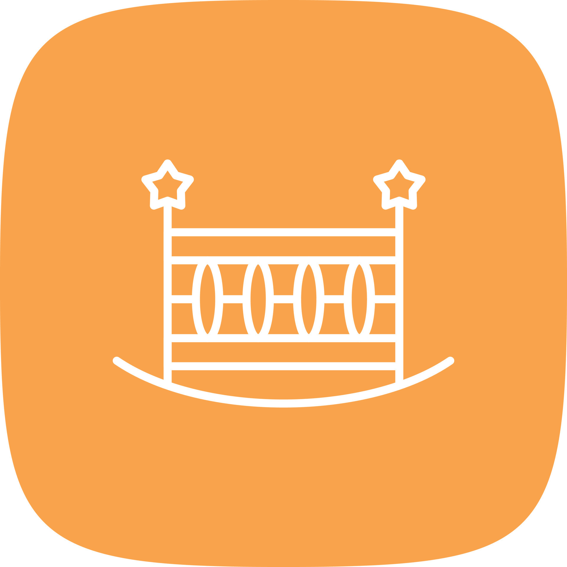 Crib Line Round Corner 9916540 Vector Art at Vecteezy