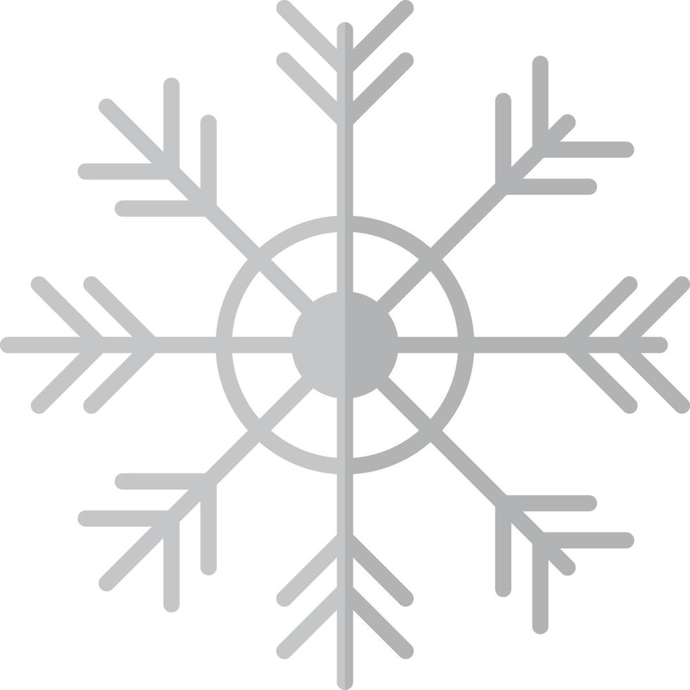Mountain Flat Greyscale vector