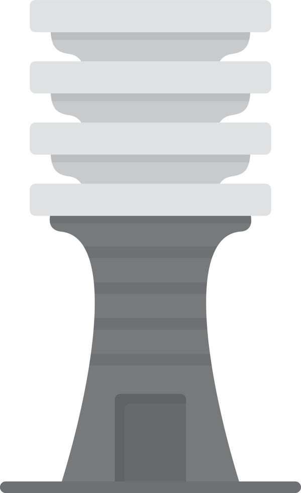 Djed Flat Greyscale vector