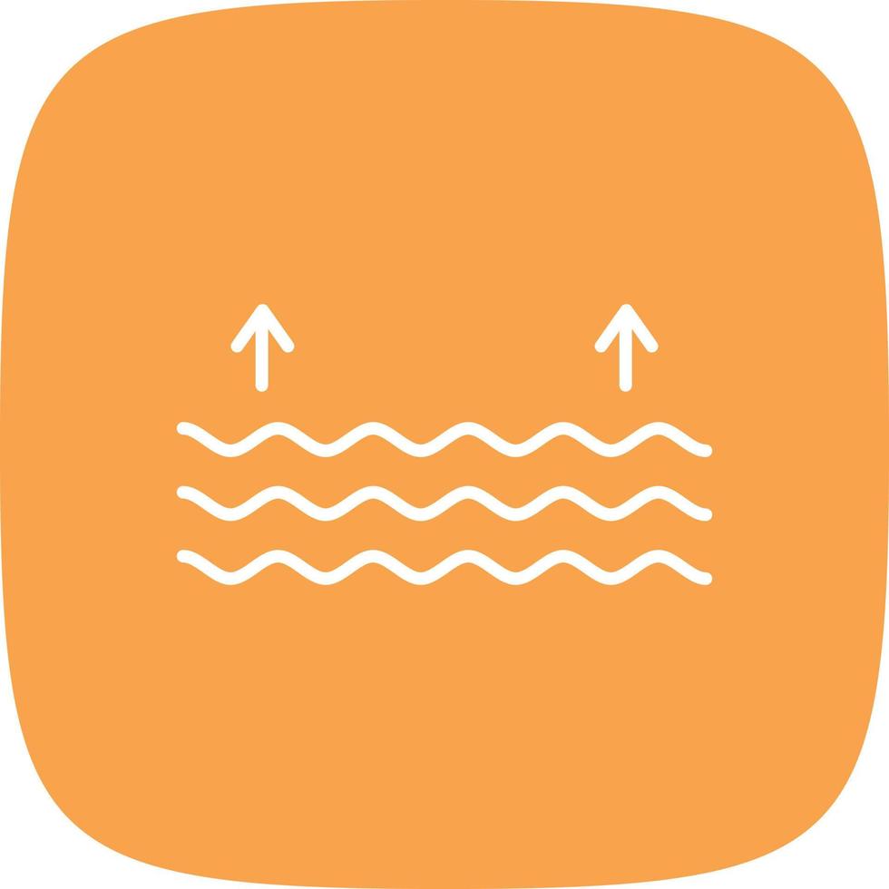 High Tide Line Round Corner vector
