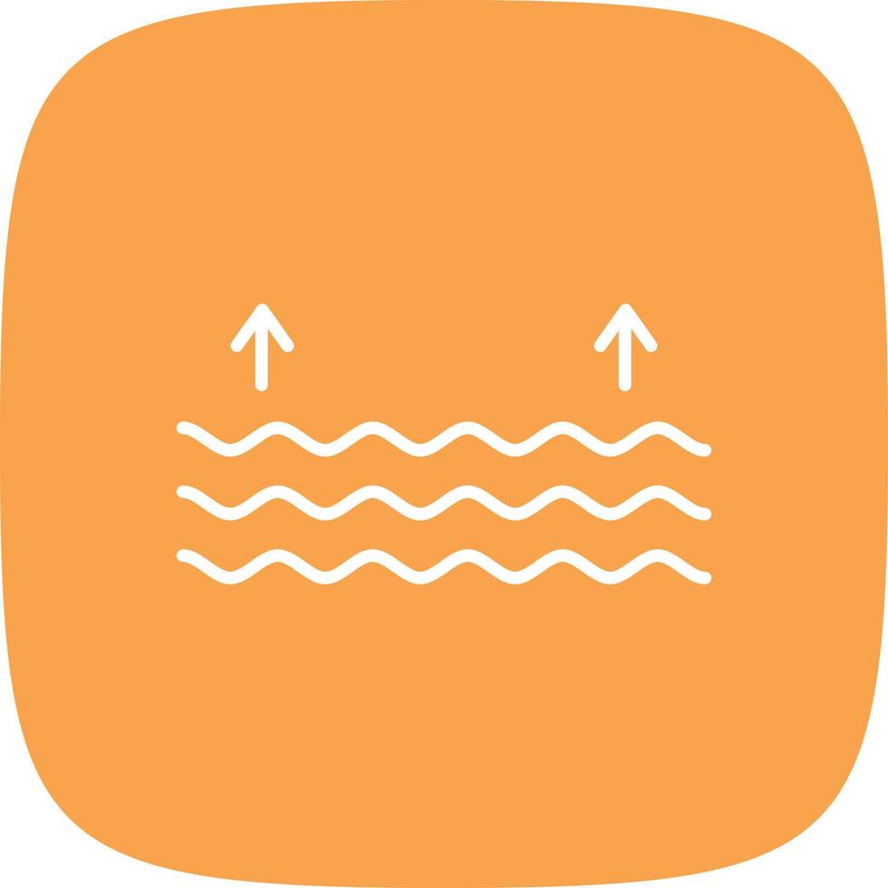 High Tide Line Round Corner vector