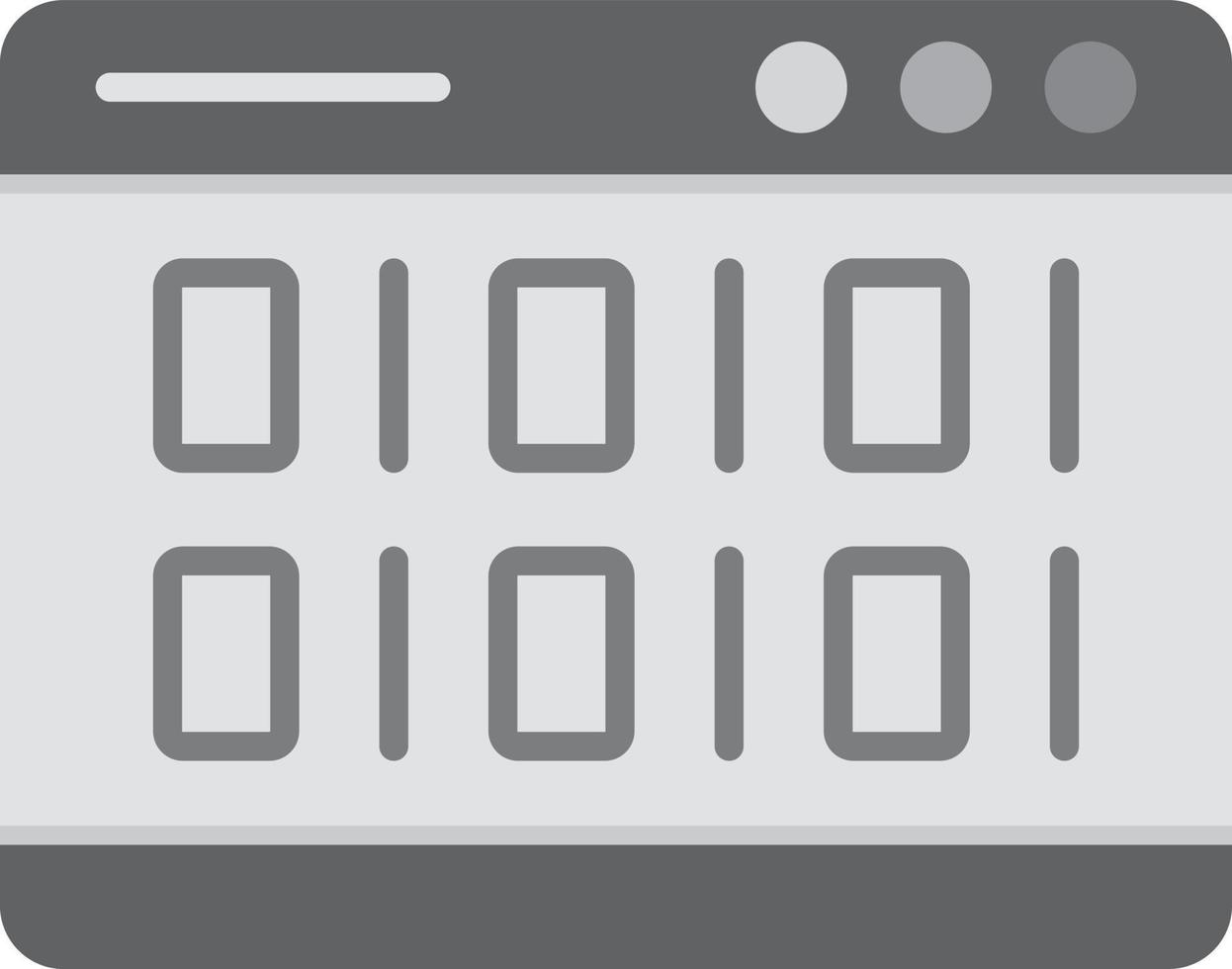 Coding  Flat Greyscale vector