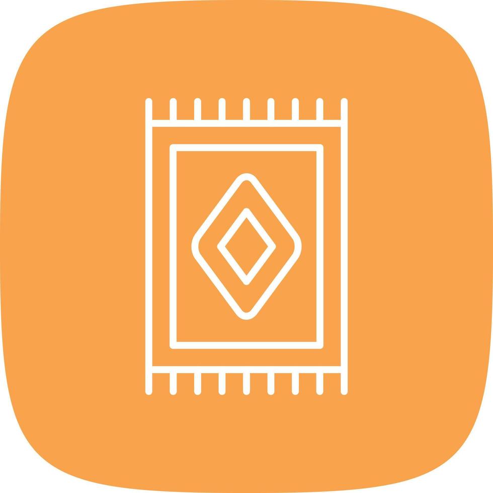 Carpet Line Round Corner vector