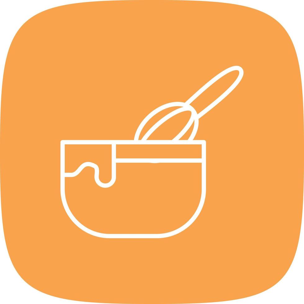 Dough Line Round Corner vector