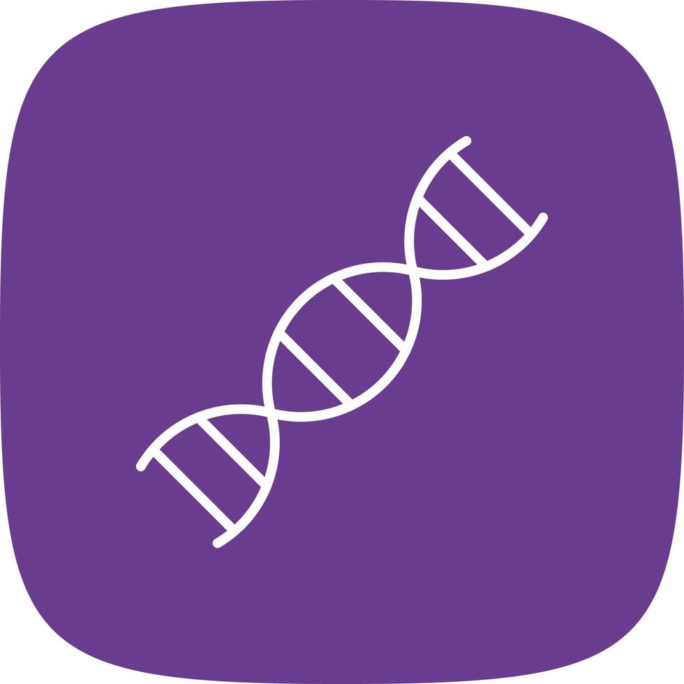 Dna Line Round Corner vector