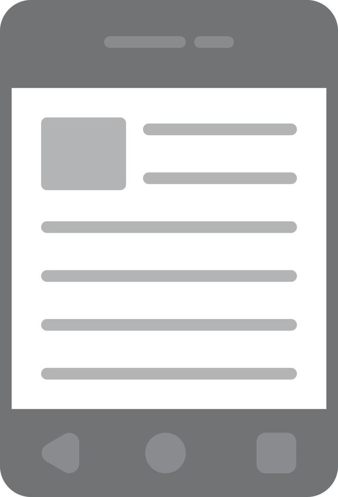 Storytelling Flat Greyscale vector