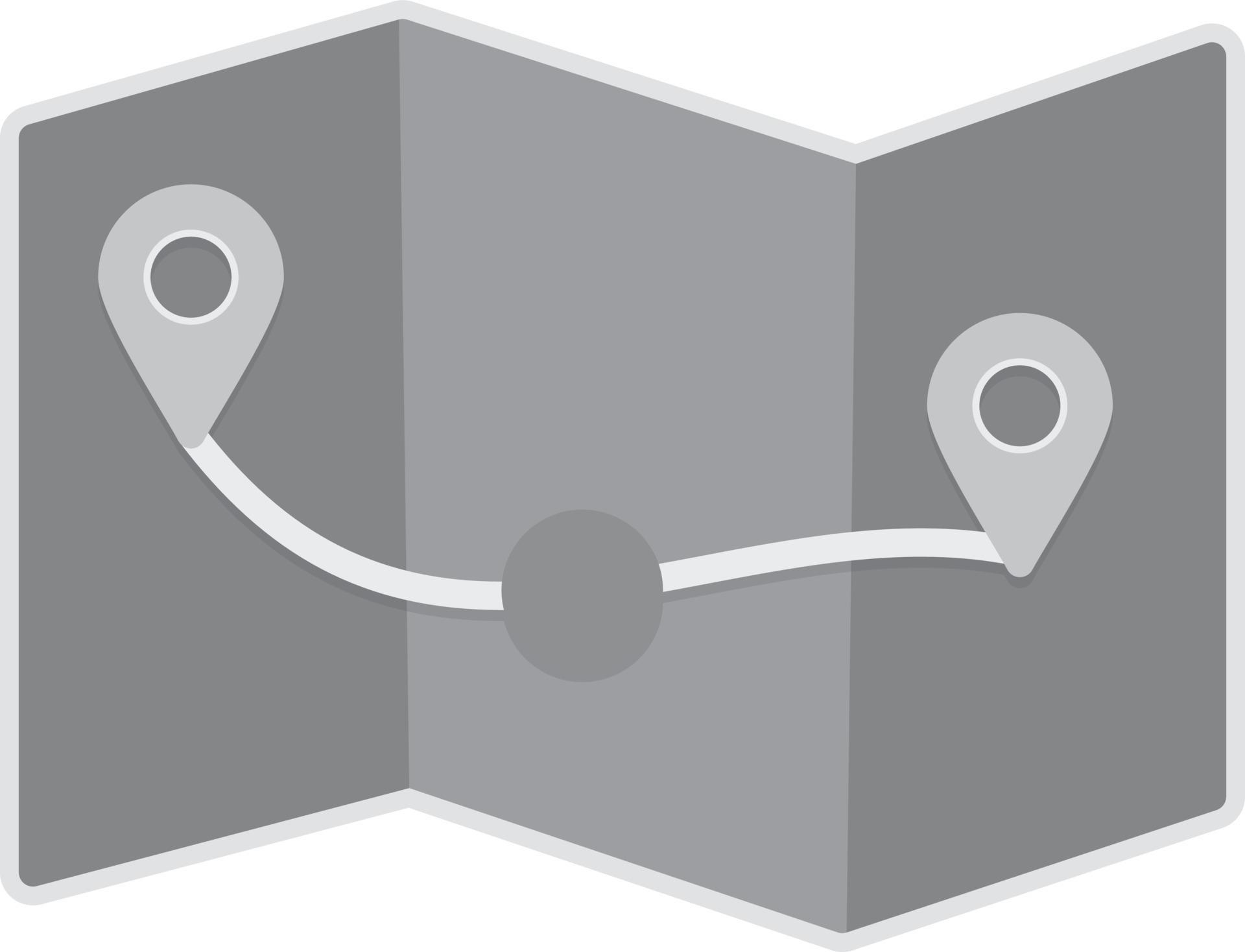 Map Flat Greyscale 9918833 Vector Art at Vecteezy