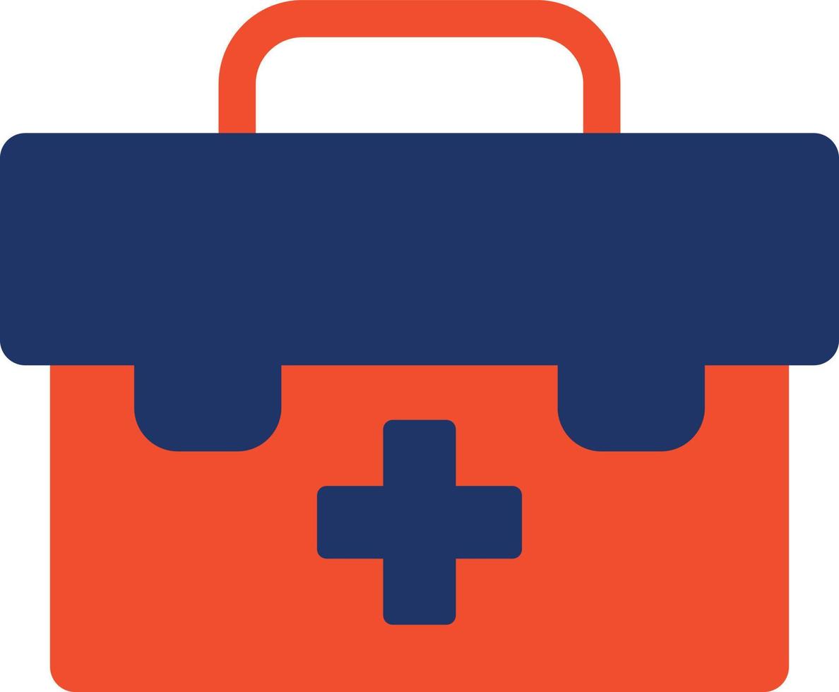 First Aid Kit Color Icon vector