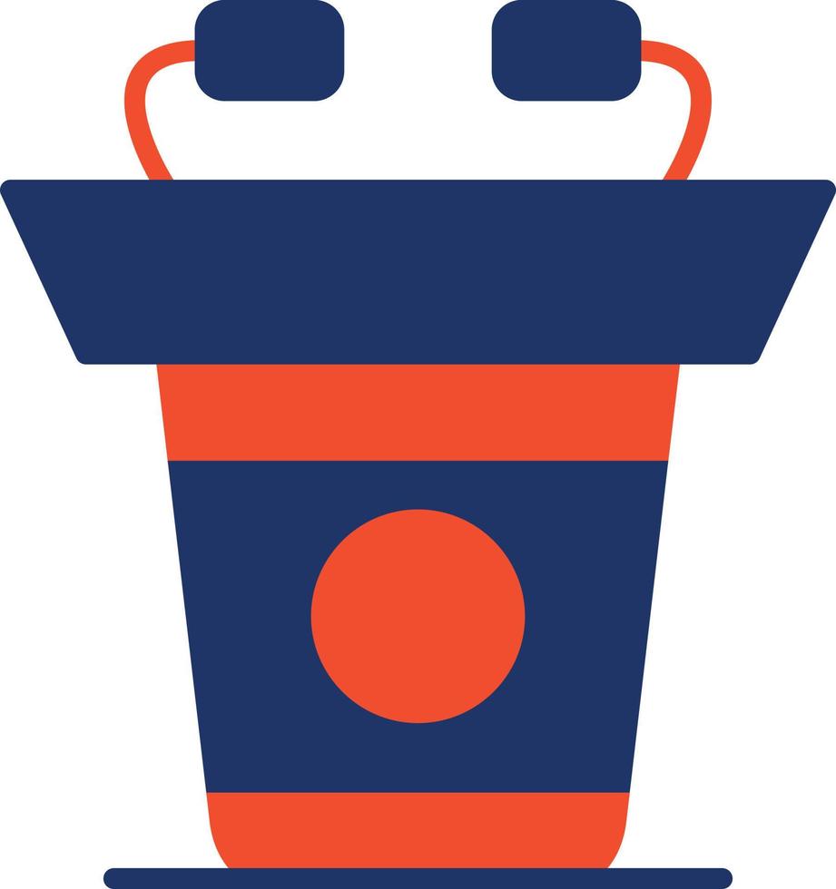 Lectern Color Icon vector