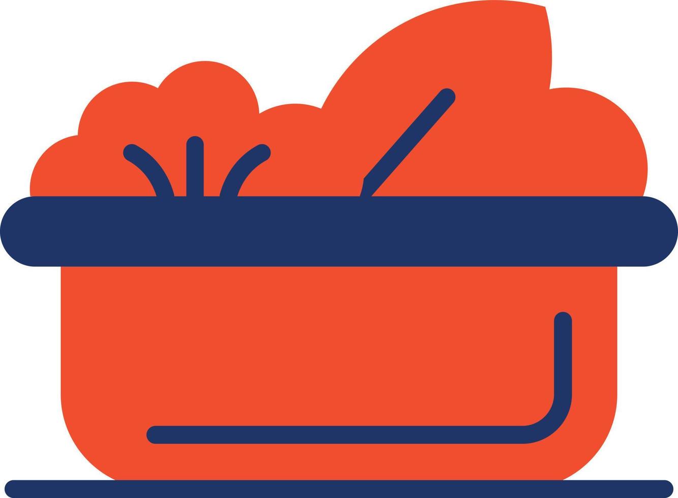Salad Color Icon vector