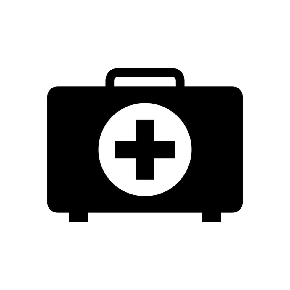 Medical kit icon vector design templates on white background