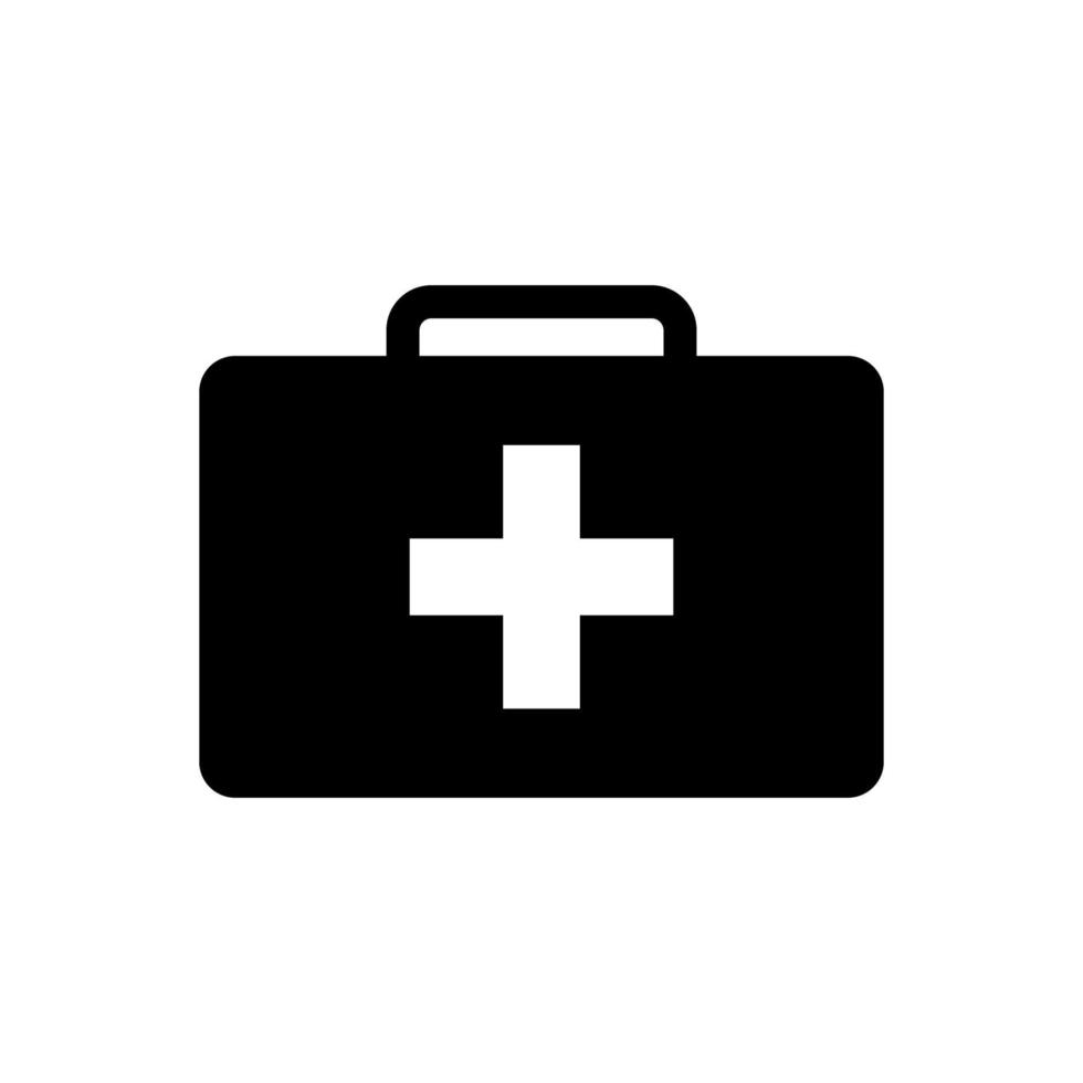 Medical kit icon vector design templates on white background