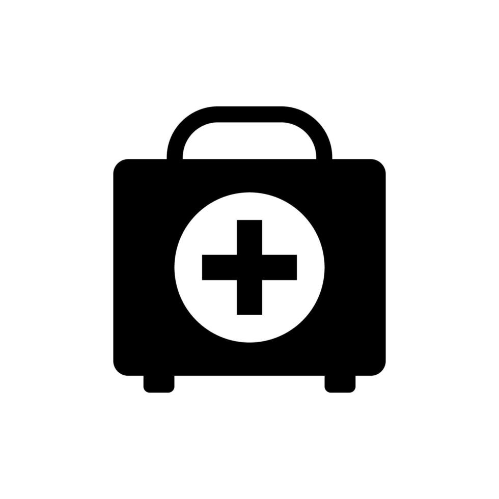 Medical kit icon vector design templates on white background