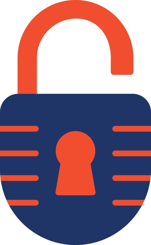 Padlock Color Icon vector