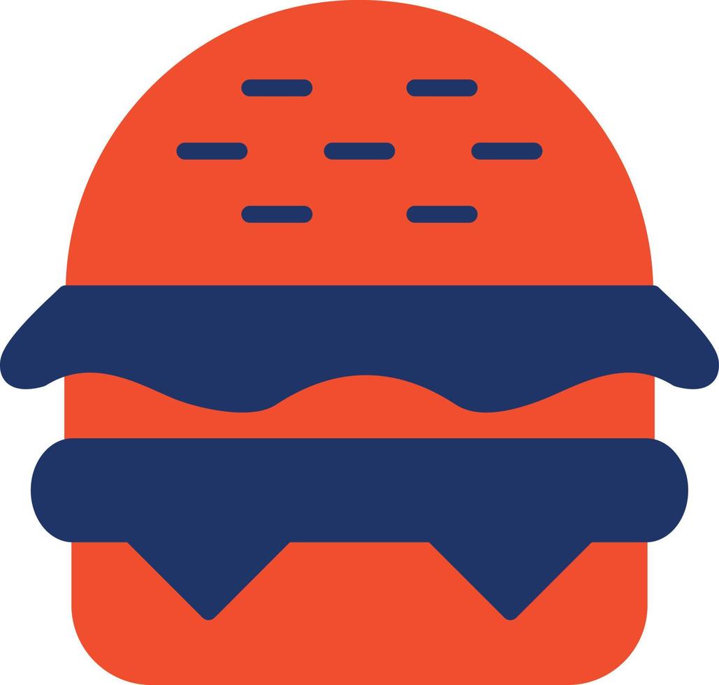 Hamburger Color Icon vector