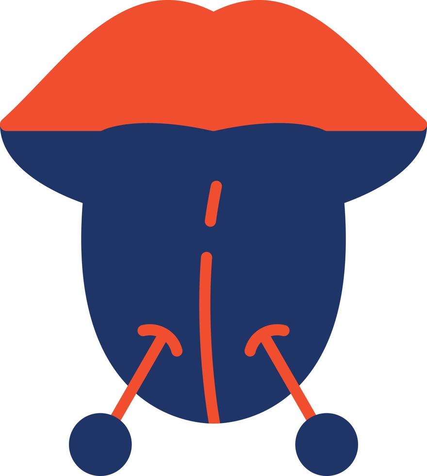 Piercing Color Icon vector