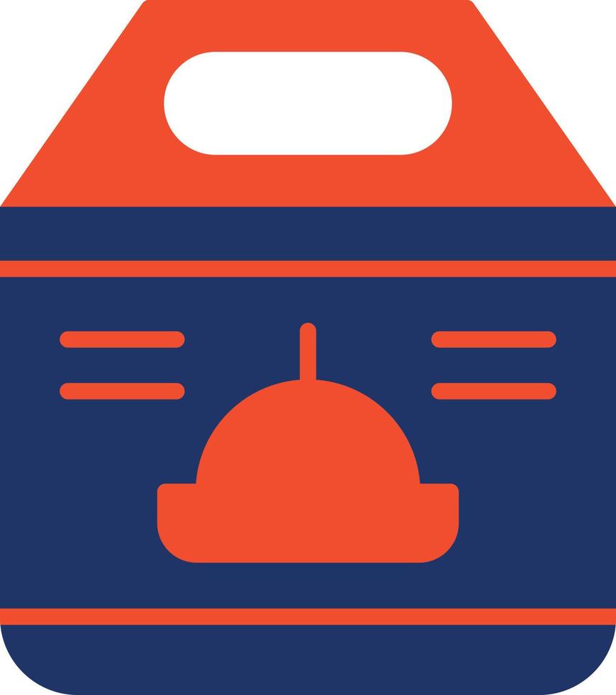 Food Delivery Color Icon vector