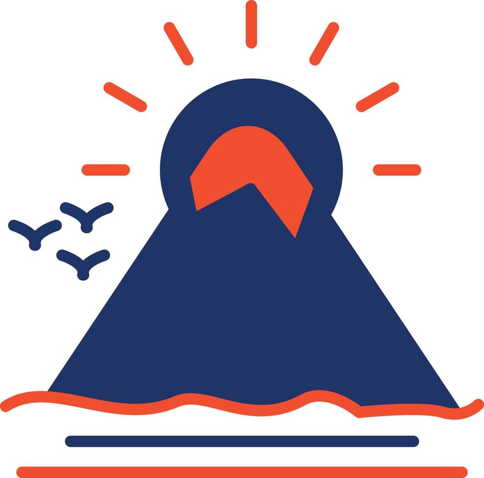 Fuji Color Icon vector
