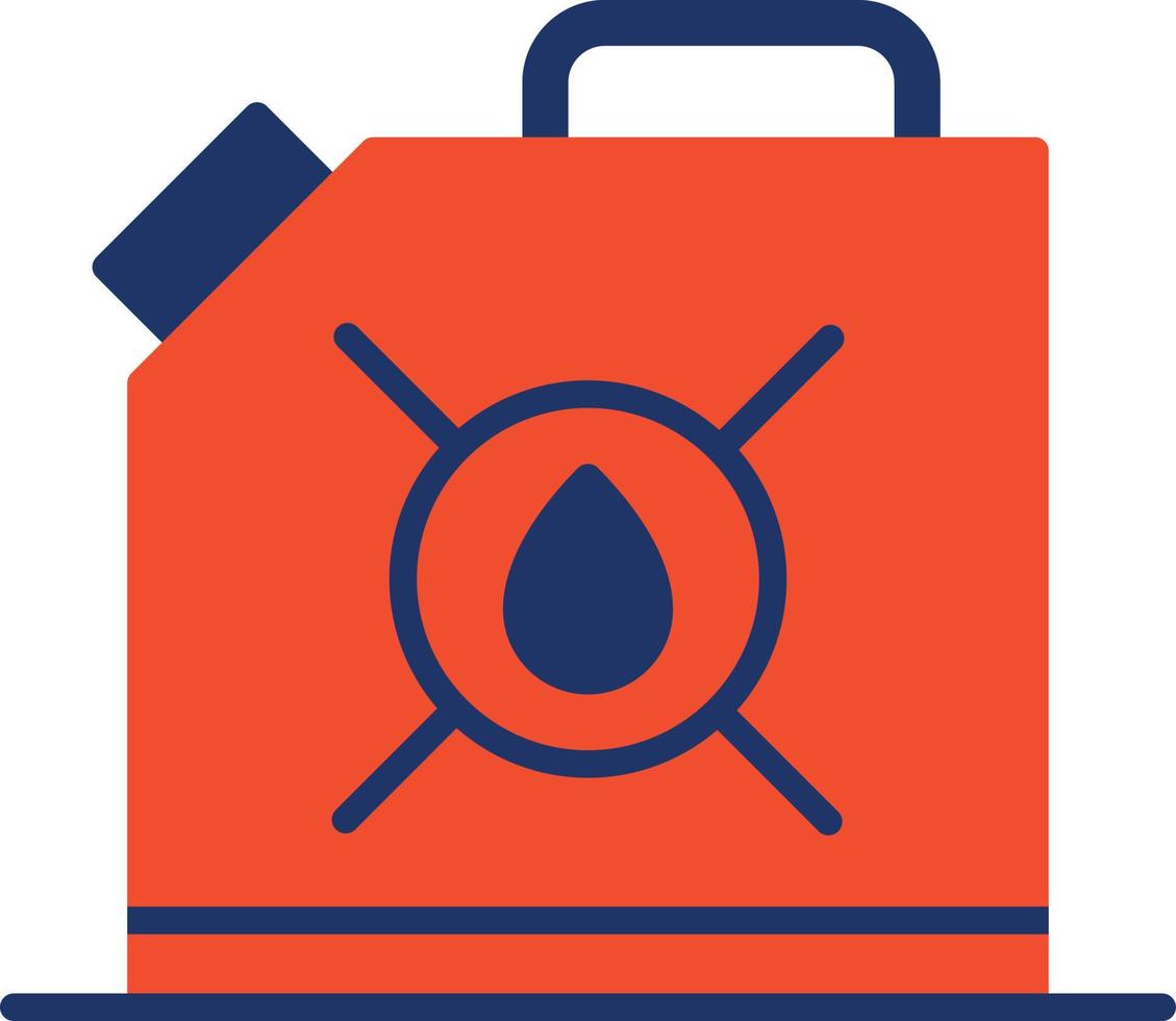 Biofuel Color Icon vector