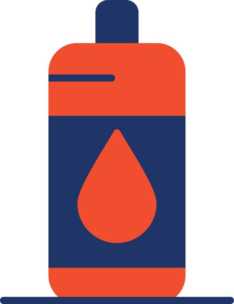 Water Bottle Color Icon vector