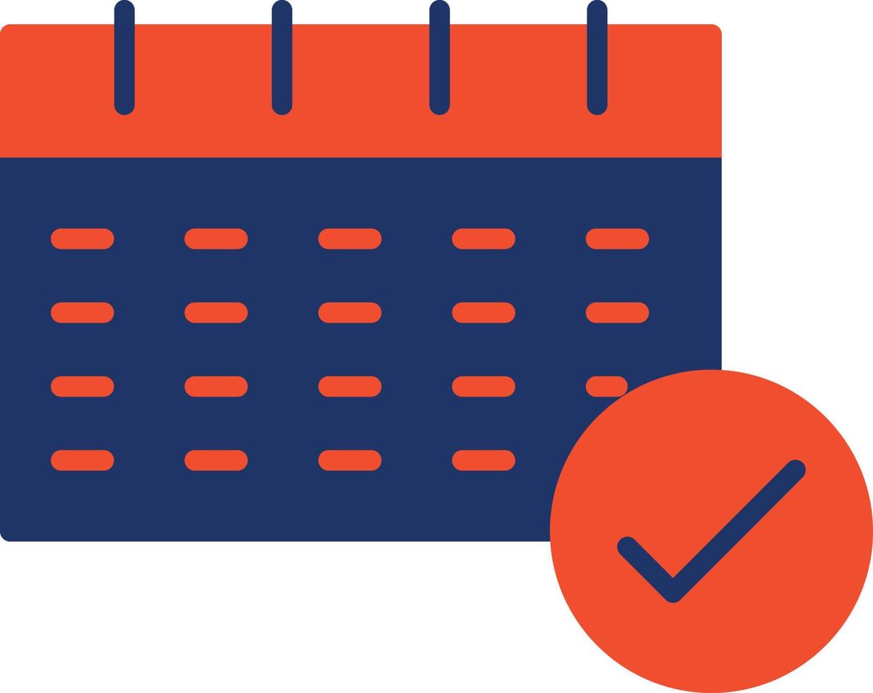 Calendar Color Icon vector