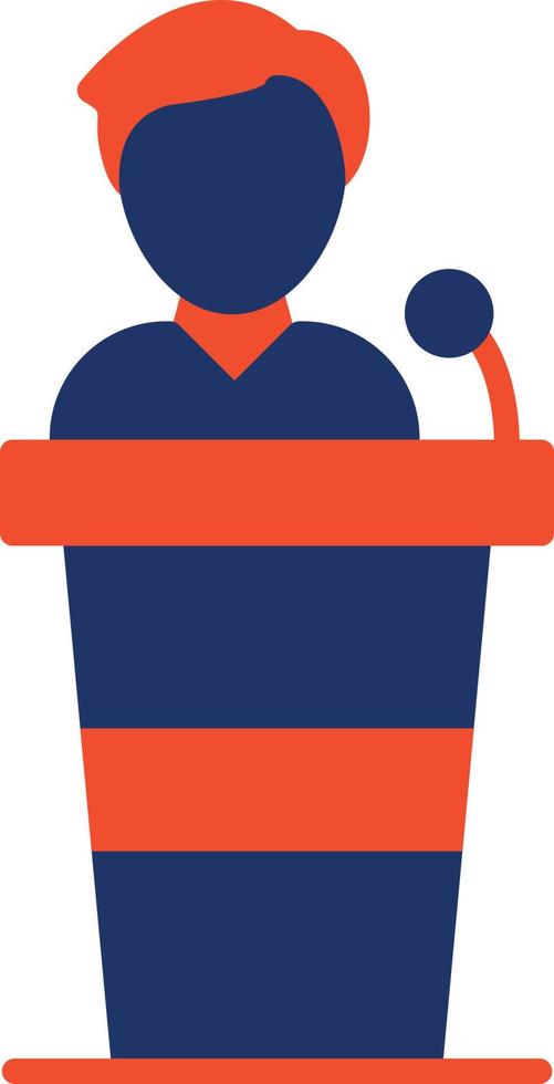 Conference Color Icon vector