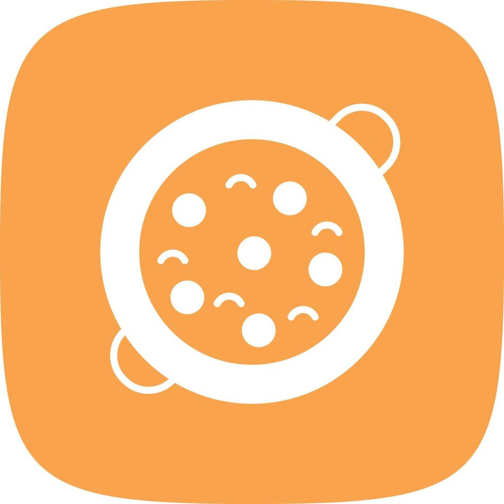Paella Glyph Round Corner vector