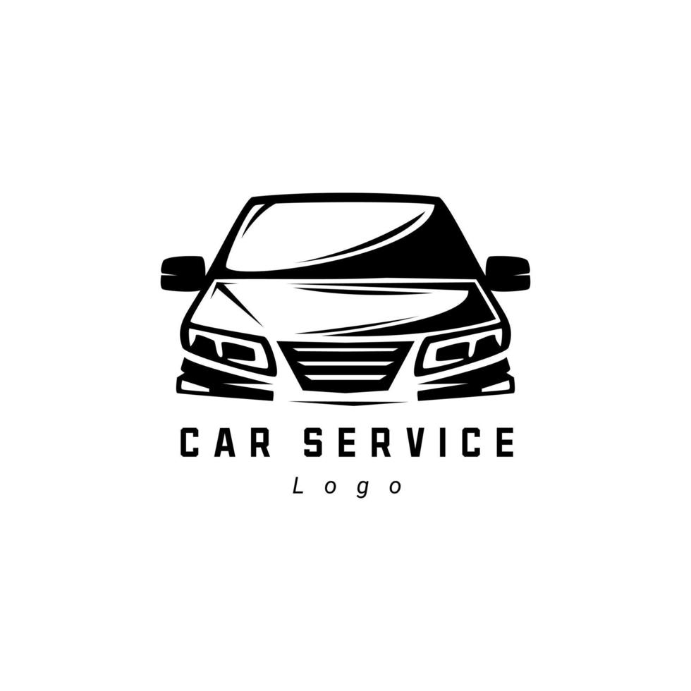 car logo monochrome concept design vector
