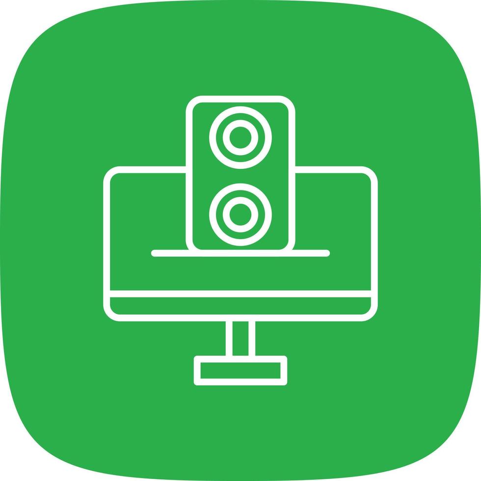 Speaker Glyph Round Corner vector