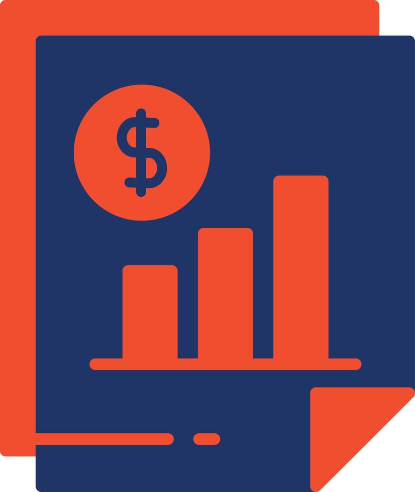 Budget Color Icon vector