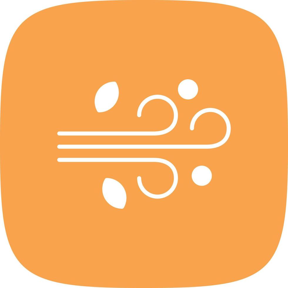Wind Glyph Round Corner vector