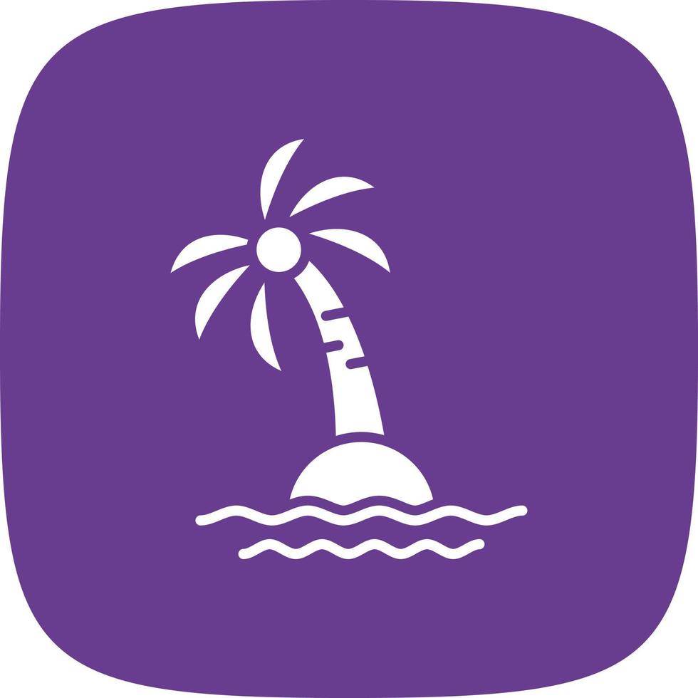 Tropical Glyph Round Corner vector