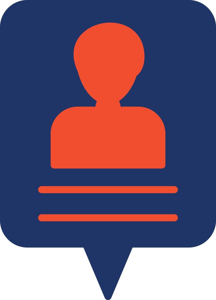 Follower Color Icon vector