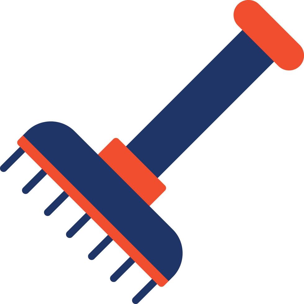 Rake Color Icon vector