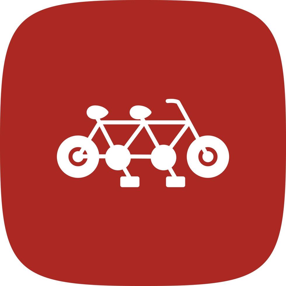 Tandem Glyph Round Corner vector