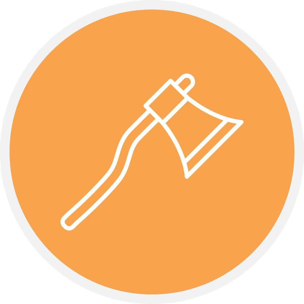 Axe Line Circle vector