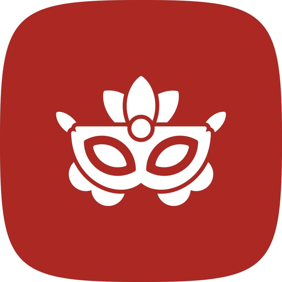 Carnival Glyph Round Corner vector