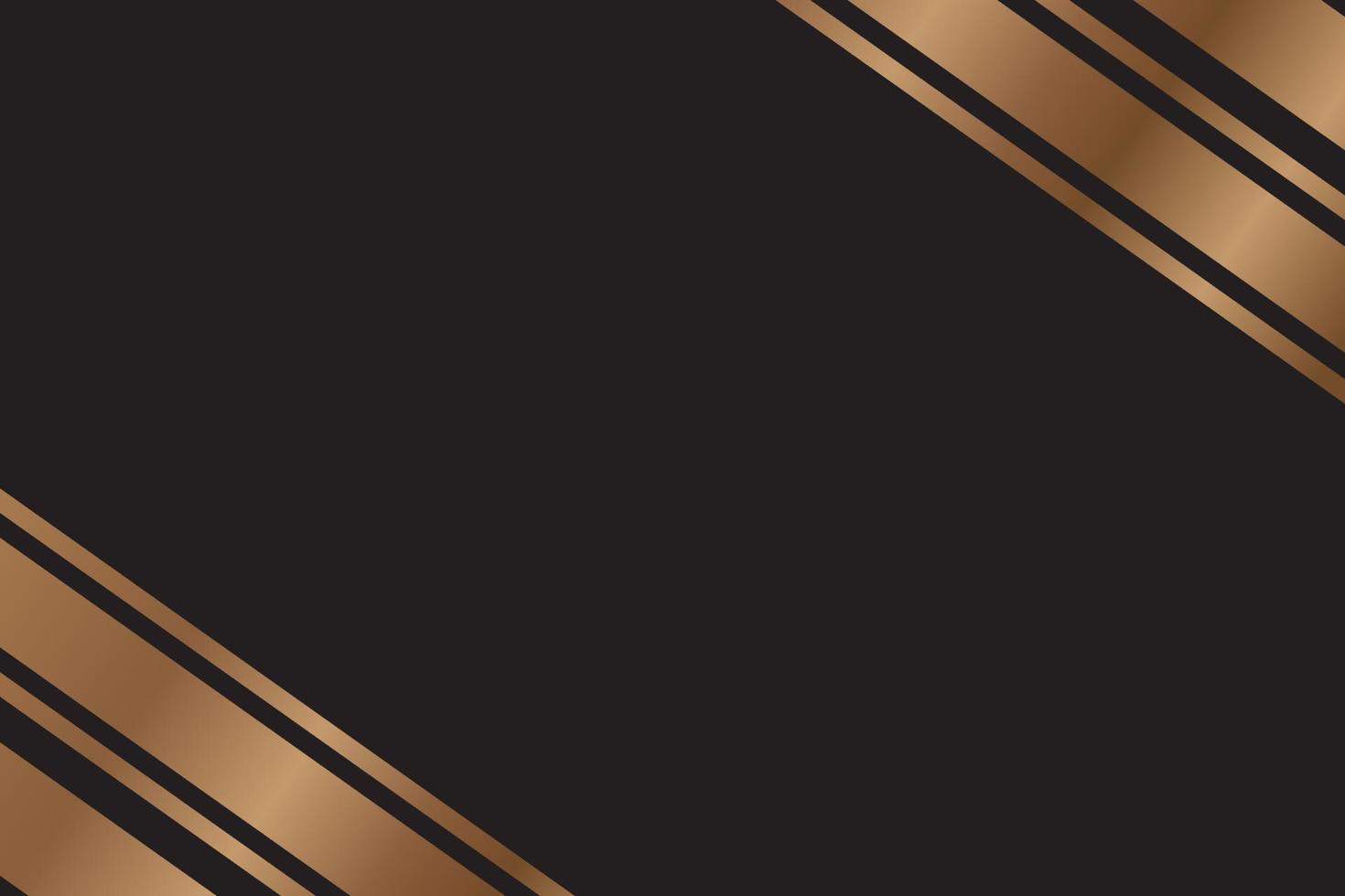 Fondo de lujo negro y oro vector