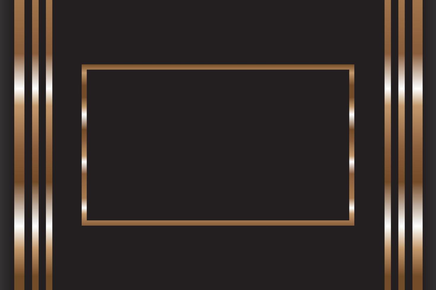 black and gold luxury background vector