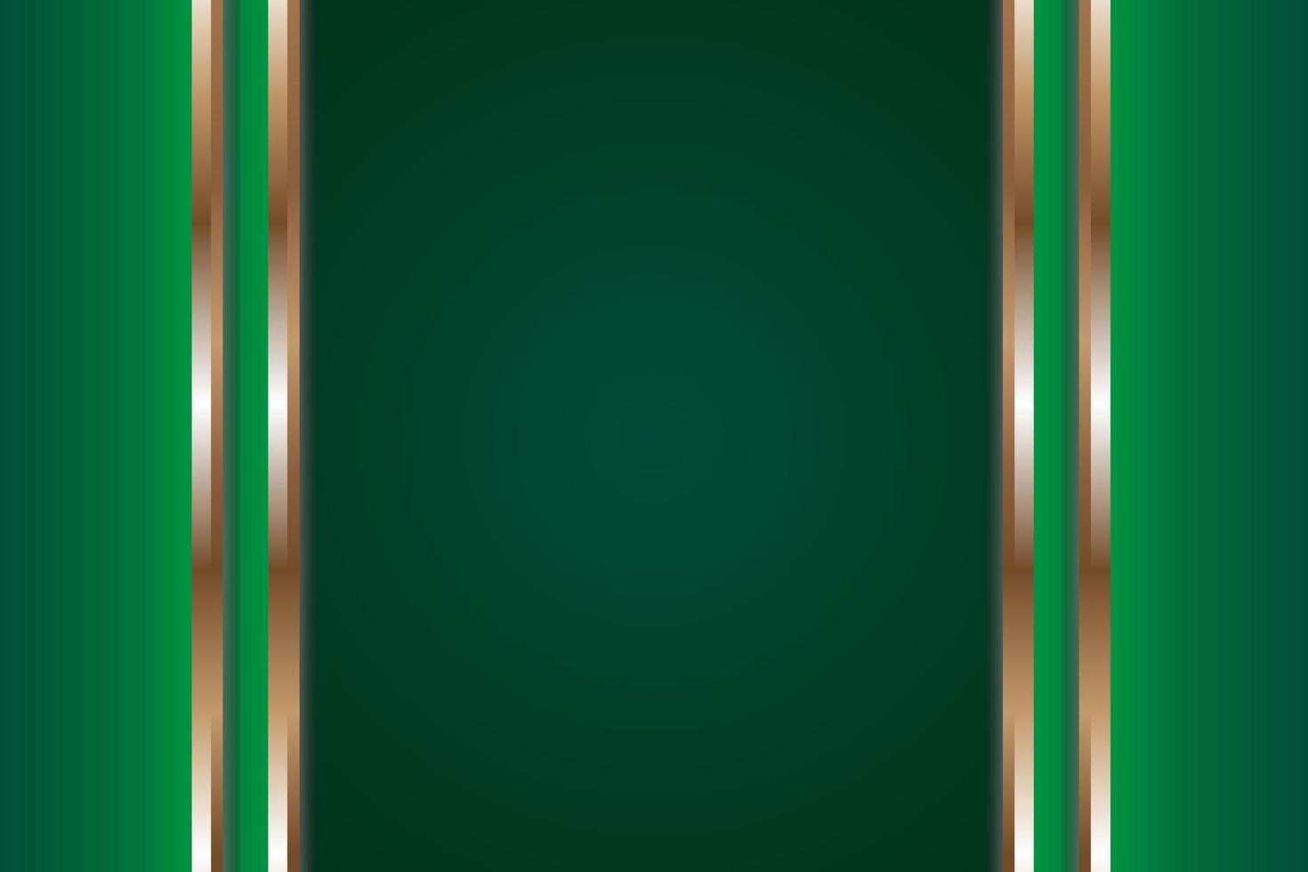 fondo verde de lujo vector