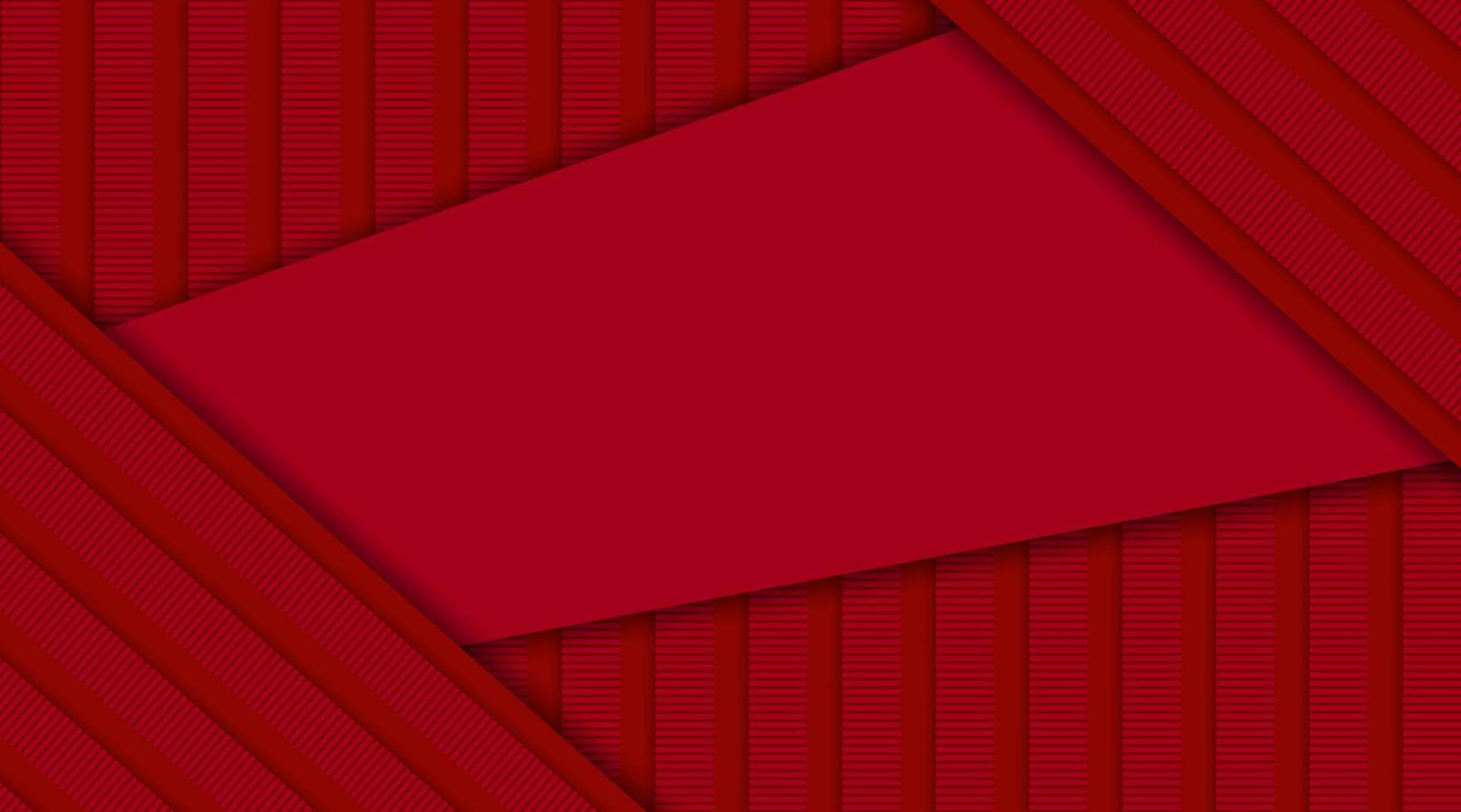 fondo abstracto rojo, vector de diseño