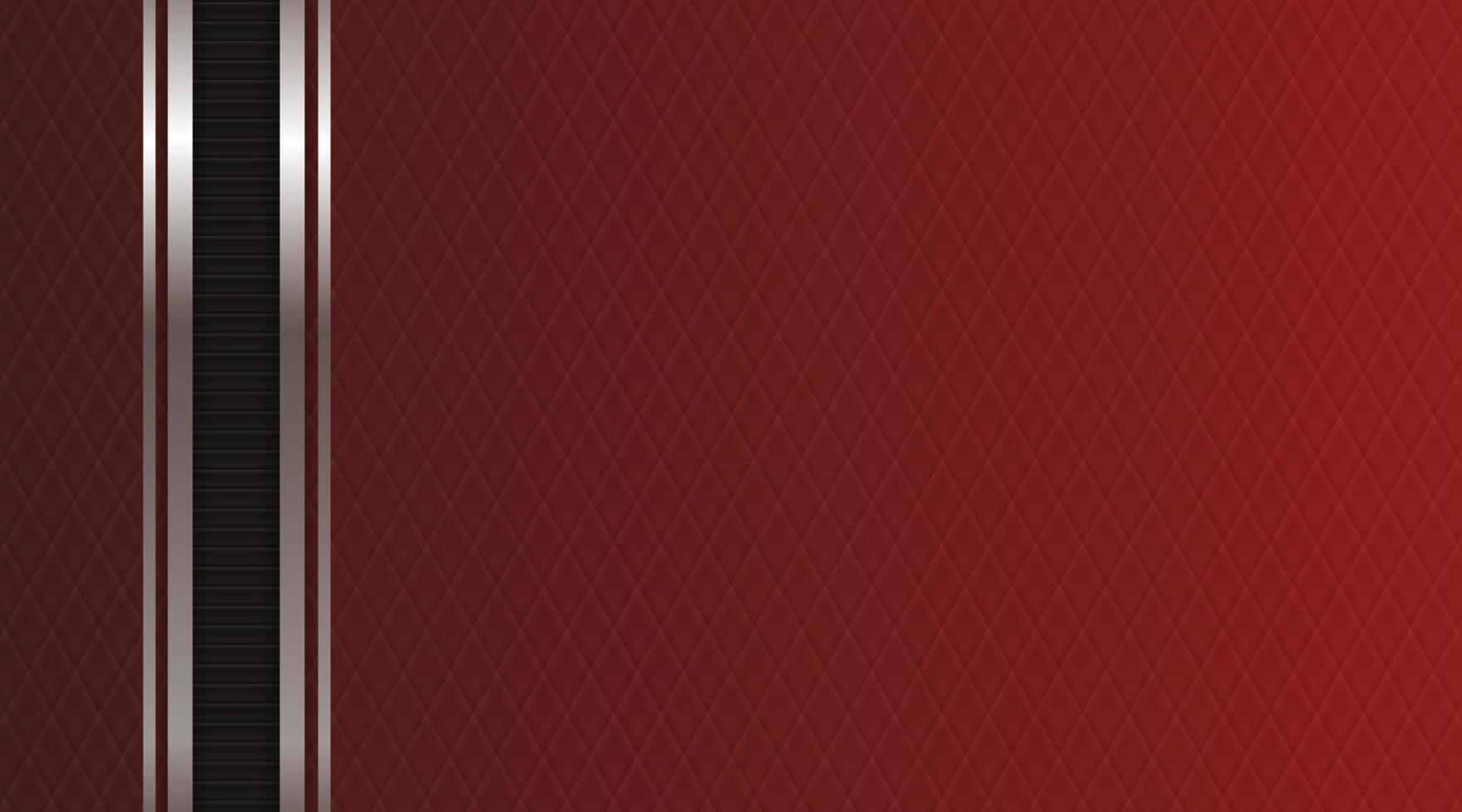 square texture red background, with black and silver stripes vector