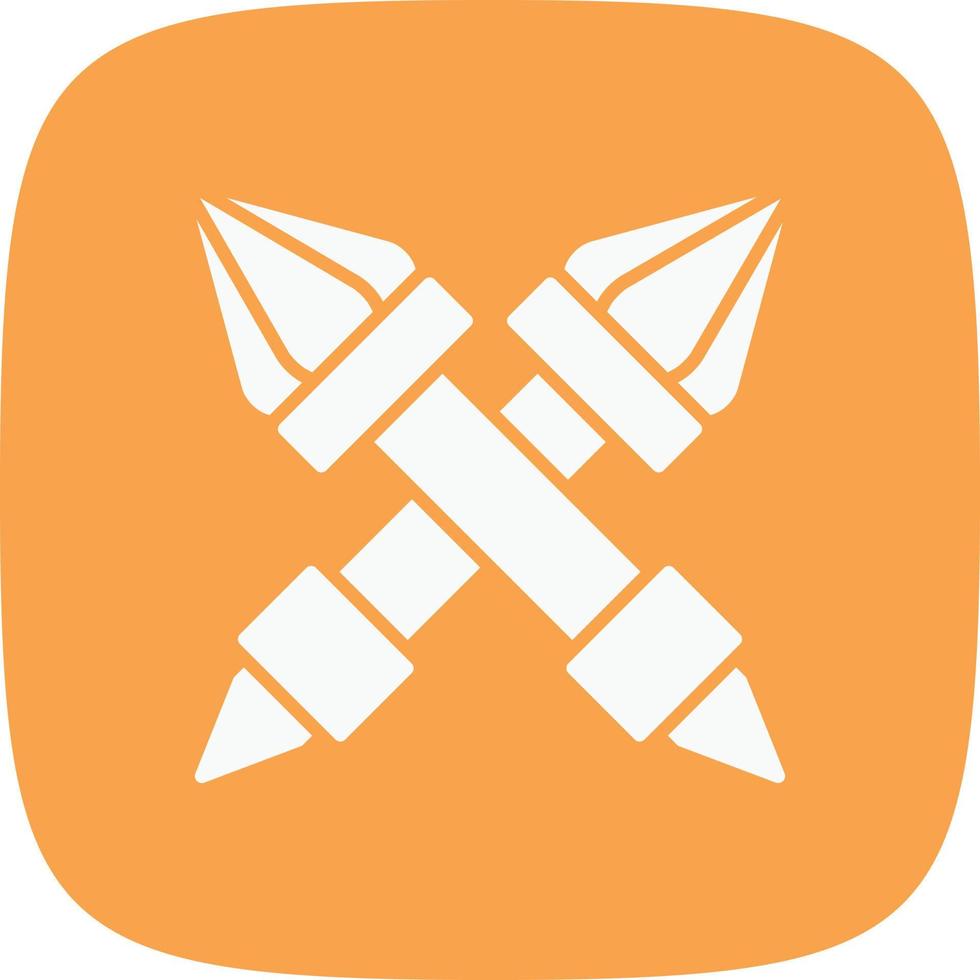 Scepter Glyph Round Corner vector