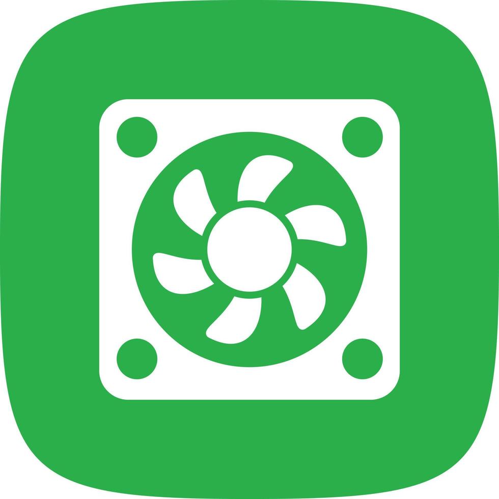 Cooler Glyph Round Corner vector