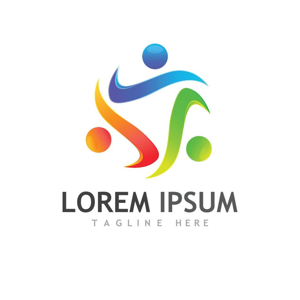 Community, network and social icon vector