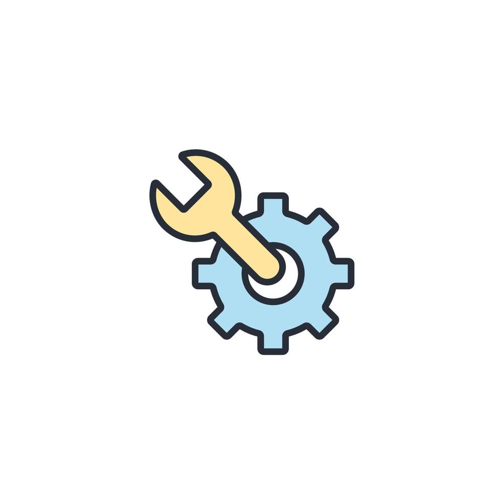 configuration icons  symbol vector elements for infographic web