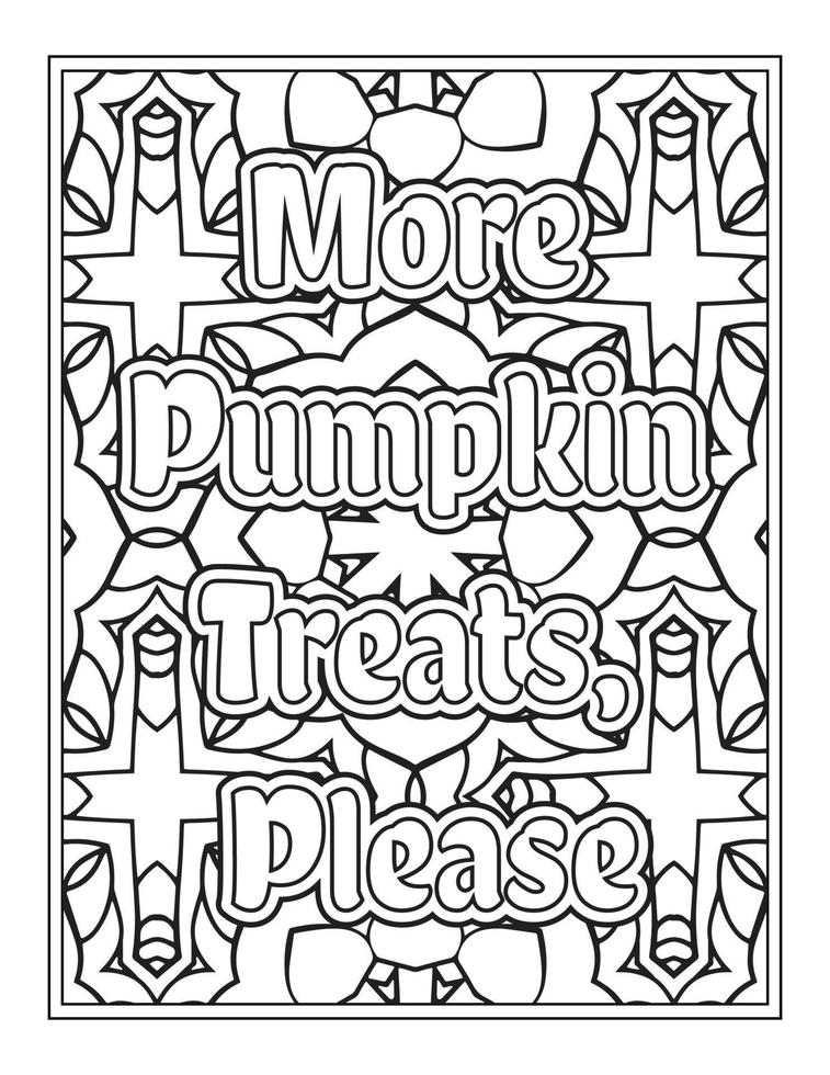 Christmas Quotes Coloring Book Page, inspirational words coloring book pages design. Positive Quotes design vector