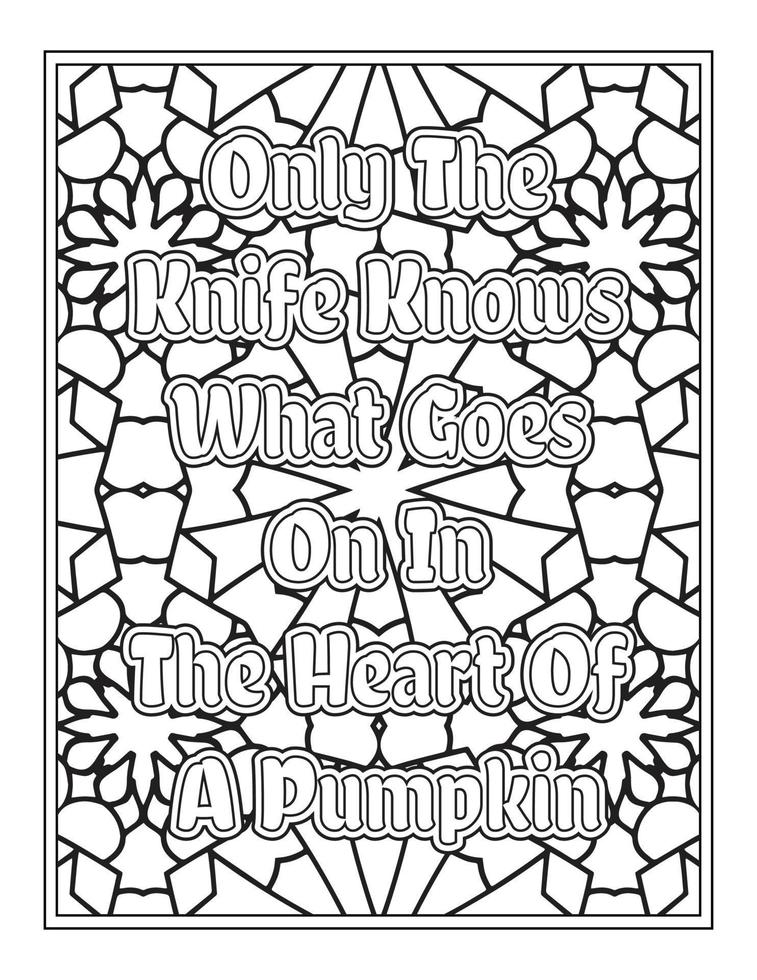 Christmas Quotes Coloring Book Page, inspirational words coloring book pages design. Positive Quotes design vector