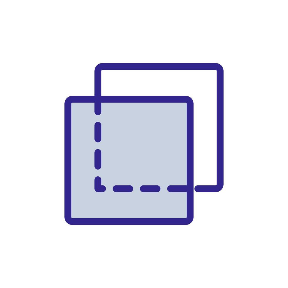 transparent layer icon vector outline illustration